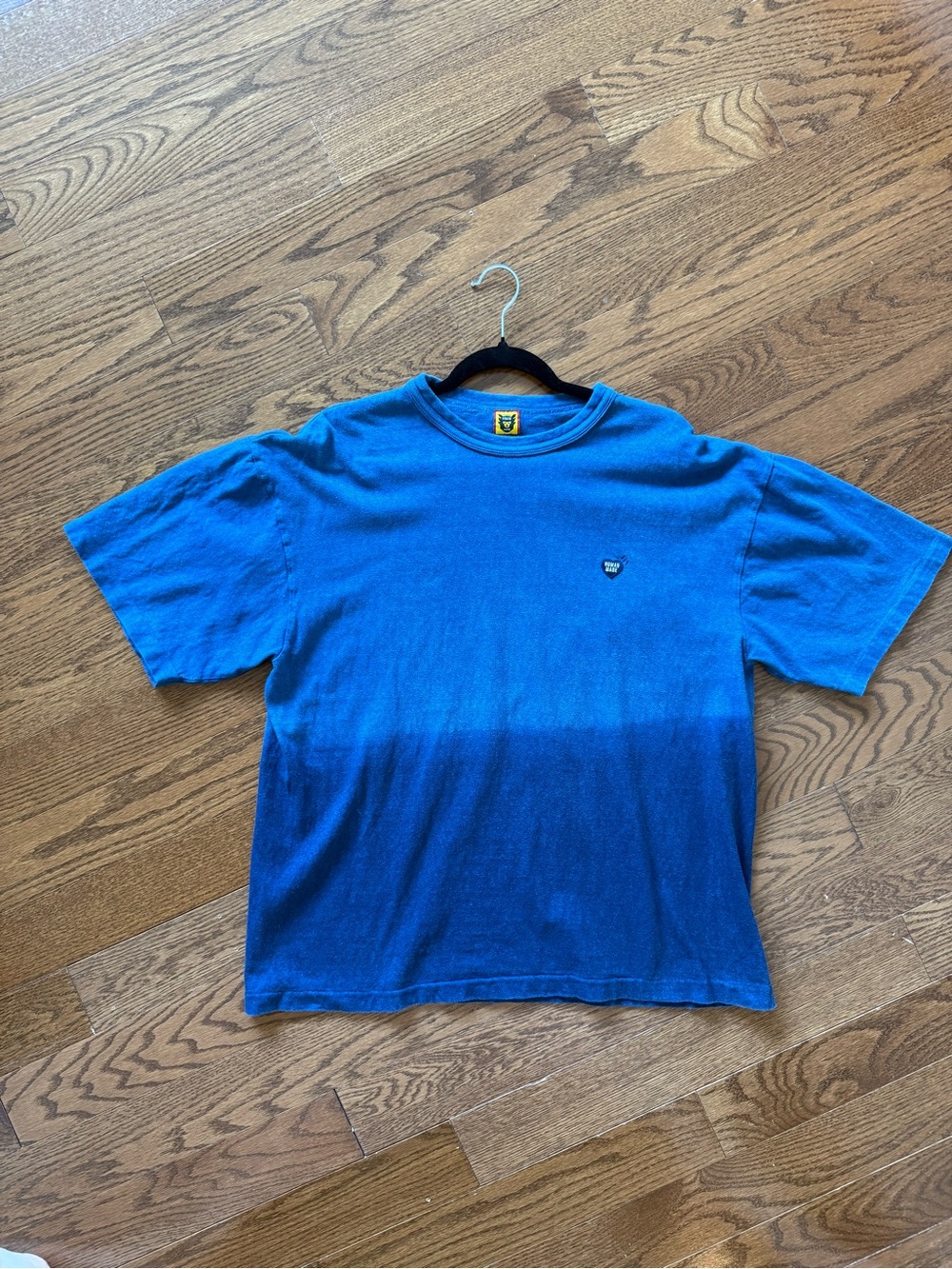 Human made blue dyed shirt
